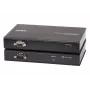 ATEN USB 2.0 DVI Single Link cez 1 CAT kábel (100 m) KVM extender s plnou podporou USB 2.0 (až do 480 Mbit/s) / HDBaseT 2.0