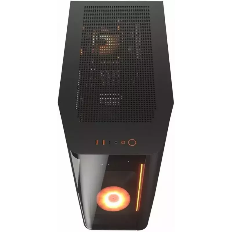 Počítačová skriňa COUGAR FV270 RGB, Mid-Tower, čierna
