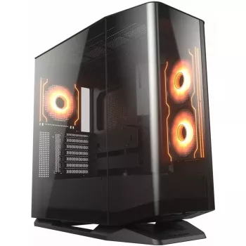 Počítačová skriňa COUGAR FV270 RGB, Mid-Tower, čierna