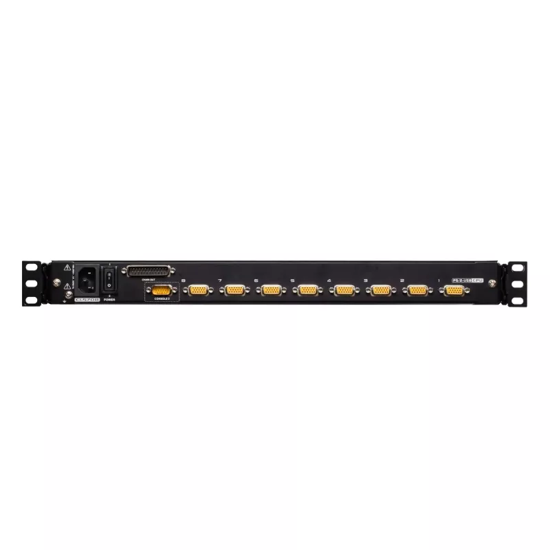 KVM prepínač ATEN CL5708M rackový čierny 1HE 17 palcov LCD CL5708M-ATA-GG