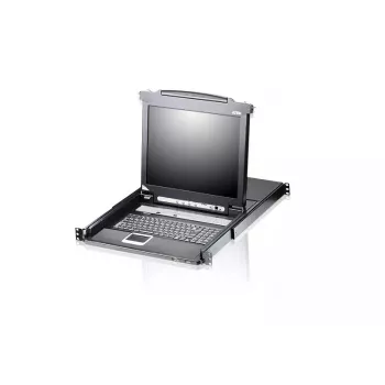 KVM prepínač ATEN CL5708M rackový čierny 1HE 17 palcov LCD CL5708M-ATA-GG