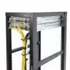 StarTech.com 5-pack 1U vertikálne D-ring háčiky na vedenie káblov, manažér káblov pre 19 inch serverové racky/skrine, organizér káblov do sieťového racku, krúžky na vedenie káblov
