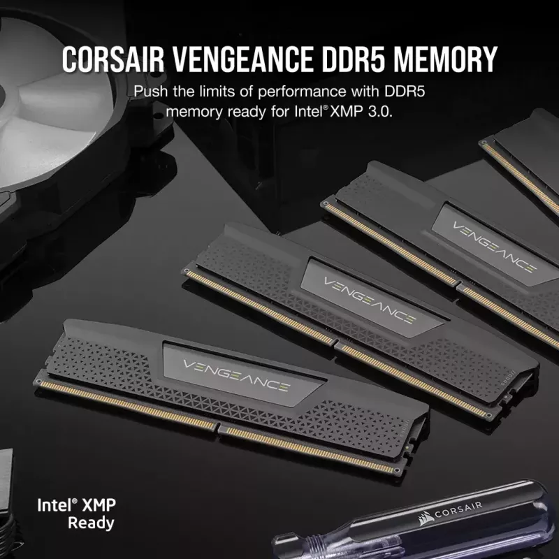 Corsair Vengeance 48 GB (2x24 GB) DDR5-6000 CL30 pamäťová sada, sivá