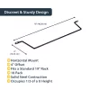 StarTech.com horizontálne držiaky na vedenie káblov s 10,2 cm odsadením pre racky – 10-pack