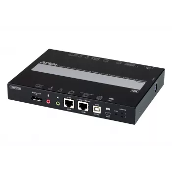 ATEN 1-Local/Remote Share Access Single Port 4K DisplayPort KVM over IP prepínač