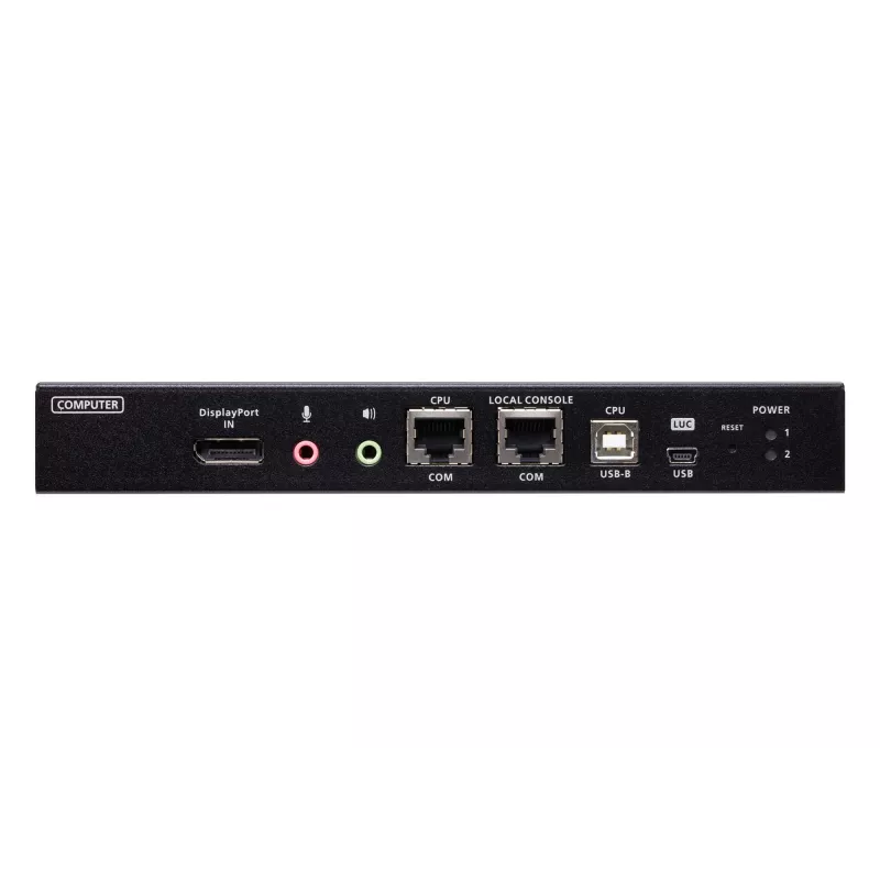 ATEN 1-Local/Remote Share Access Single Port 4K DisplayPort KVM over IP prepínač