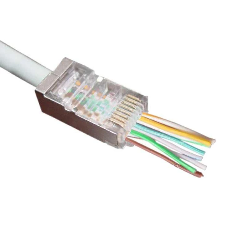 MicroConnect CON6AFTPE modulárny konektor RJ45 Cat6a FTP Easy, 50 ks