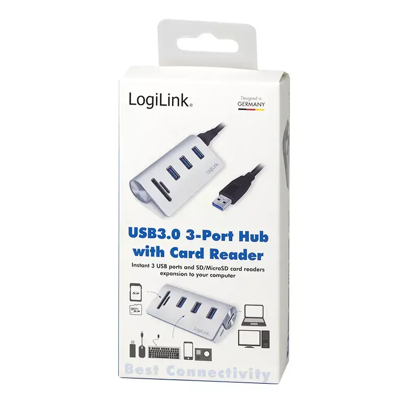 USB hub LogiLink CR0045