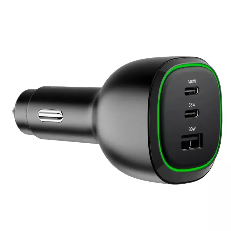 ALOGIC Rapid Power 165W USB-C auto nabíjačka s 240W nabíjacím káblom