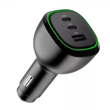 ALOGIC Rapid Power 165W USB-C auto nabíjačka s 240W nabíjacím káblom