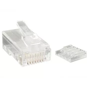 StarTech.com Cat 6 RJ45 konektor samec pre lankové vodiče – balenie 50 ks