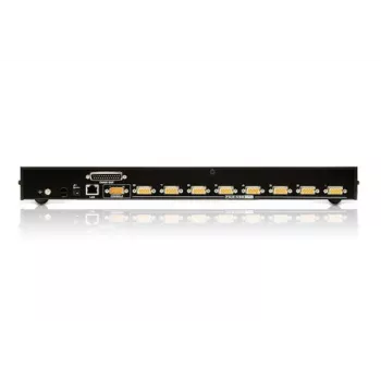 ATEN 8-portový USB - PS/2 VGA KVM Over IP switch s USB periférnym portom