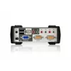 ATEN 2-portový USB - PS/2 VGA KVM switch s audio a USB 2.0 hubom (KVM kábel v balení)