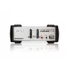 ATEN 2-portový USB - PS/2 VGA KVM switch s audio a USB 2.0 hubom (KVM kábel v balení)