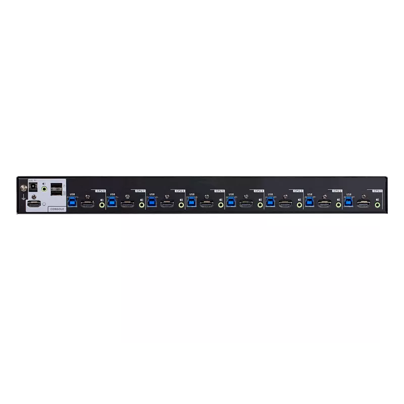 ATEN 8-portový USB 3.0 4K HDMI KVM switch, 4096 x 2160 pixelov, 4K Ultra HD, 9,77 W, čierny