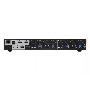 ATEN 4-portový USB 3.0 4K HDMI Dual Display KVMP™ switch, 4096 x 2160 pixelov, 4K Ultra HD, 4,42 W, čierny