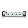 ATEN 4-portový USB 3.1 Gen 1 DisplayPort 1.1 KVMP™ switch s reproduktorom (KVM kábel v balení)