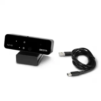 Webkamera DICOTA D31892 1902 x 1080 pixelov USB čierna