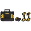 Akumulátorový rázový vŕtačský skrutkovač DeWalt DCK2062D2T