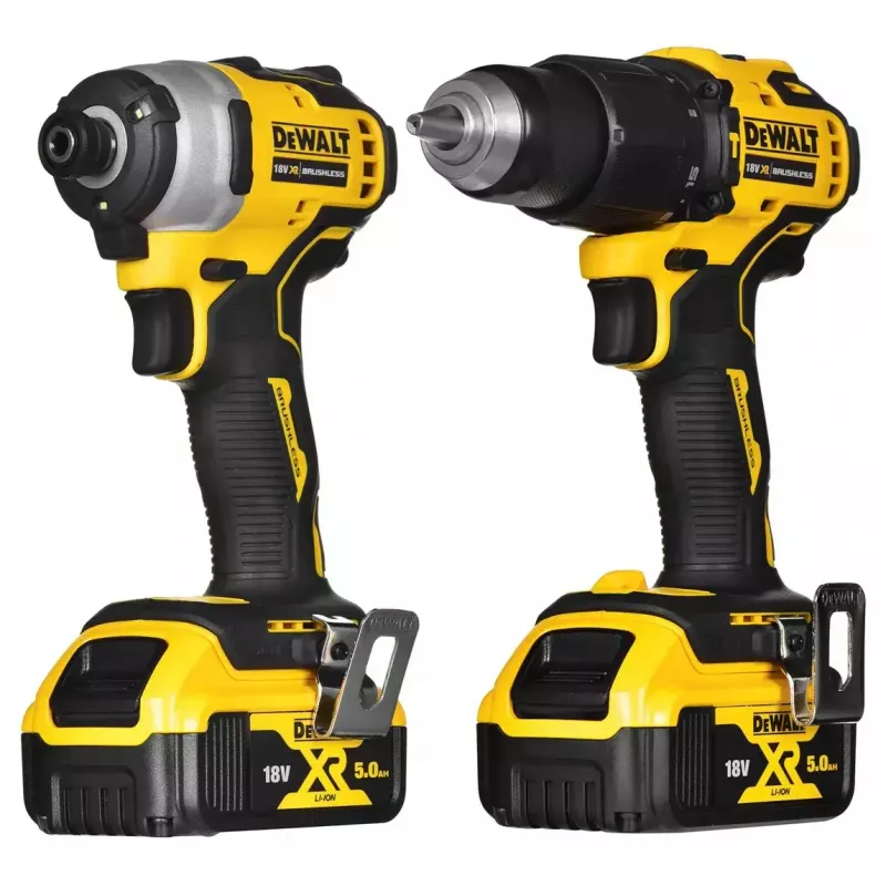 Akumulátorový rázový vŕtačský skrutkovač DeWalt DCK2062D2T