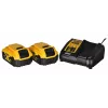Akumulátorový rázový vŕtačský skrutkovač DeWalt DCK2062D2T