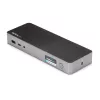 StarTech.com univerzálna dokovacia stanica pre notebook, hybrid USB-C & USB-A dock, Dual 4K DP & HDMI, 60W PD, Mac / Windows / Chrome OS, 4x USB 5Gbps hub, GbE