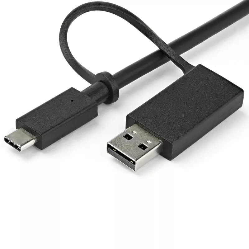 StarTech.com univerzálna dokovacia stanica pre notebook, hybrid USB-C & USB-A dock, Dual 4K DP & HDMI, 60W PD, Mac / Windows / Chrome OS, 4x USB 5Gbps hub, GbE