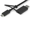 StarTech.com univerzálna dokovacia stanica pre notebook, hybrid USB-C & USB-A dock, Dual 4K DP & HDMI, 60W PD, Mac / Windows / Chrome OS, 4x USB 5Gbps hub, GbE