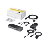 StarTech.com univerzálna dokovacia stanica pre notebook, hybrid USB-C & USB-A dock, Dual 4K DP & HDMI, 60W PD, Mac / Windows / Chrome OS, 4x USB 5Gbps hub, GbE