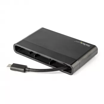 StarTech.com USB-C multiport adaptér s HDMI, VGA, gigabitovým ethernetom & USB 3.0 – USB-C na 4K HDMI alebo 1080p VGA display mini-dock hub – USB Type-C cestovná dokovacia stanica pre USB-C notebooky