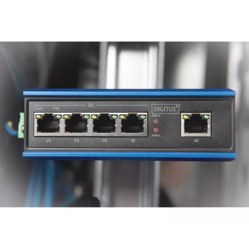 Nespravovaný switch Digitus DN-651120 4 porty Gigabit PoE