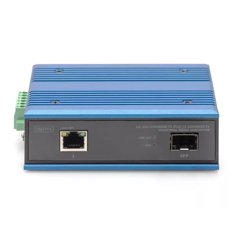 Digitus media konvertor 10/100/1000Base-TX PoE na 1000Base-FX 1000 Mbit/s