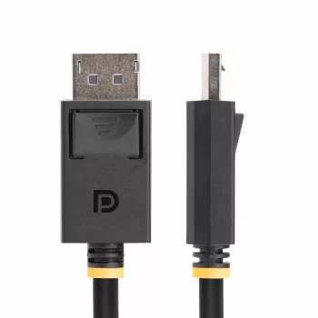 StarTech.com 1m DisplayPort 2.1 kábel, VESA certifikovaný DP80 DisplayPort kábel s UHBR20/HDR/DSC 1.2a/HDCP 2.2, 16K/8K 60Hz, 4K 240Hz, 80 Gbit/s, DP 2.1 kábel, UHD monitorový kábel, M/M