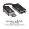 StarTech.com DP2HD4K60S adaptér z DisplayPort na HDMI, 4K 60Hz, 0,215 m, samec/samica