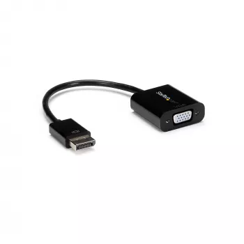 StarTech.com balenie 5 ks DisplayPort na VGA adaptér – DisplayPort 1.2 na VGA aktívny adaptér – digitálny DP na analógový VGA video konvertor dongle – DisplayPort konektor samec na VGA konektor samica monitorový adaptér