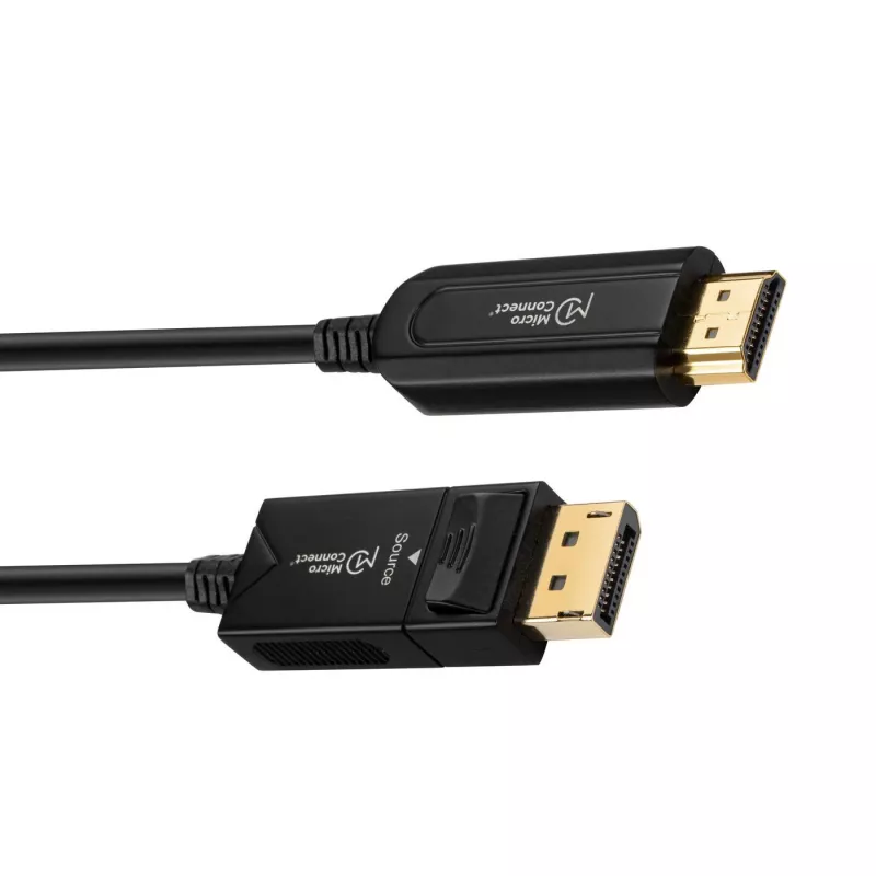 Microconnect DP-HDMI-1500V1.4OP videokábel adaptér 15 m DisplayPort čierny