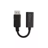 Microconnect DPHDMI2 videokábel adaptér 0,05 m DisplayPort – HDMI čierny