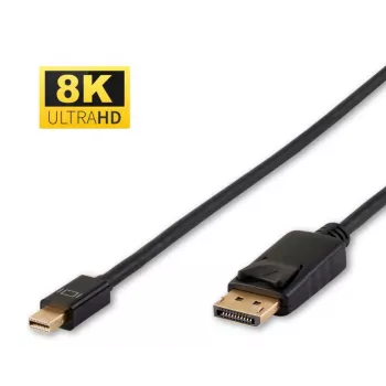 Microconnect DP-MMG-050MBV1.4 DisplayPort kábel 0,5 m Mini DisplayPort čierny