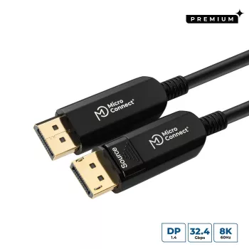 Microconnect DP-MMG-1000V1.4OP DisplayPort kábel 10 m čierny