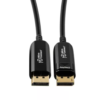 Microconnect DP-MMG-1000V1.4OP DisplayPort kábel 10 m čierny