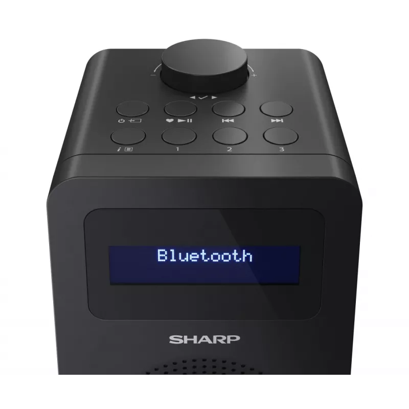 Osobné rádio Sharp DR-430 digitálny tuner DAB DAB+ FM