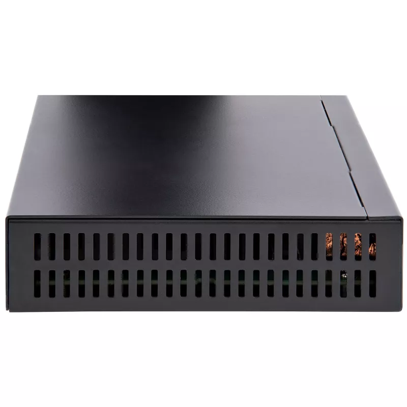 StarTech.com neupravovaný 2.5G switch – 5-portový gigabitový switch – 2.5GBASE-T neupravovaný ethernetový switch – ethernetový rozbočovač – montáž na DIN lištu alebo stenu – multi-gigabit – Auto-MDIX – 9K Jumbo