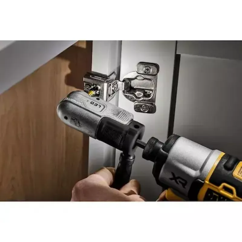 DeWalt DTLRA-QZ uhlový nadstavec so šesťhranom 1/4" s LED