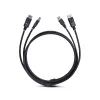 StarTech.com 6ft (1,8 m) DisplayPort a USB 5 Gbit/s KVM kábel, 4K 60 Hz, univerzálne kompatibilný DP 1.2/USB 3.0 kombinovaný kábel pre KVM prepínače