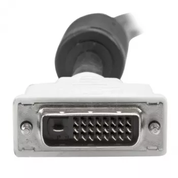 StarTech.com 10m DVI-D Dual-Link kábel – M/M, 10 m, DVI-D, DVI-D, konektor samec, konektor samec, čierny, biely