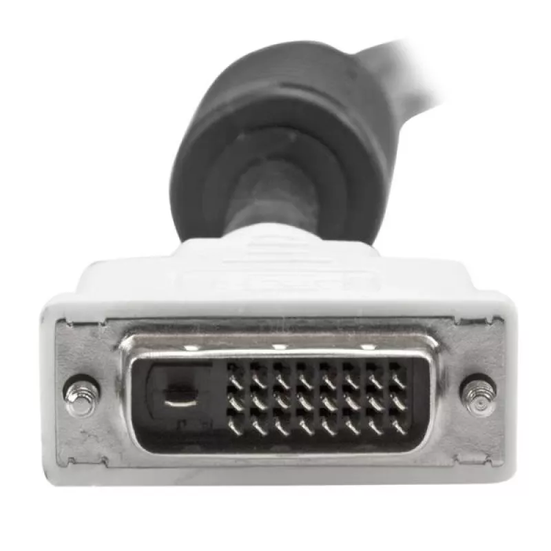 StarTech.com 10m DVI-D Dual-Link kábel – M/M, 10 m, DVI-D, DVI-D, konektor samec, konektor samec, čierny, biely