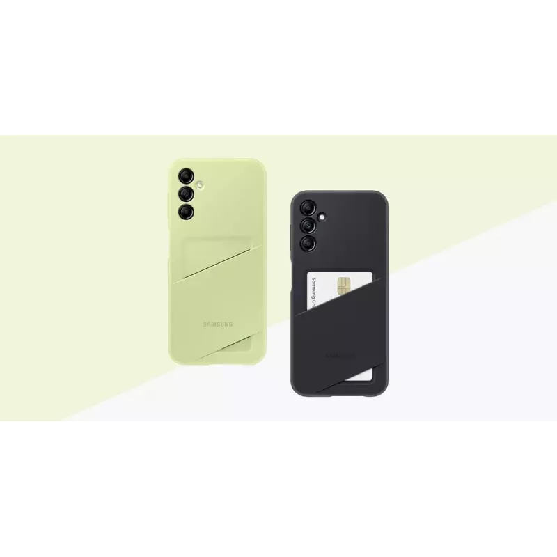 Samsung EF-OA146TBEGWW puzdro Card Slot Case pre Galaxy A14 / A14 5G, TPU, čierne