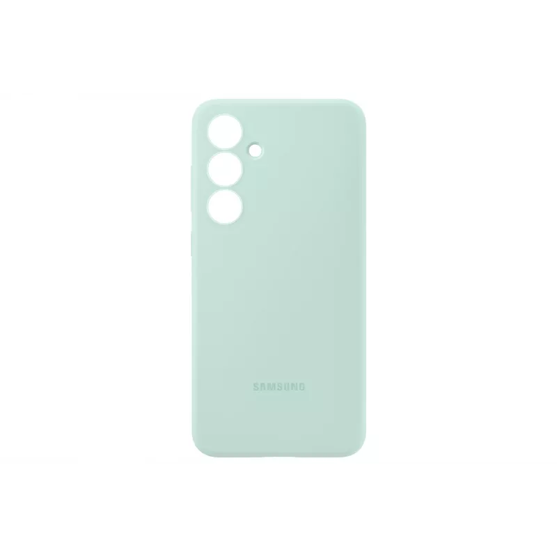Silikónové puzdro Samsung Galaxy S24 FE kryt mätová farba