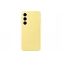 Puzdro Samsung Galaxy S24 FE Silicone Case jednofarebné žlté