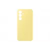 Puzdro Samsung Galaxy S24 FE Silicone Case jednofarebné žlté